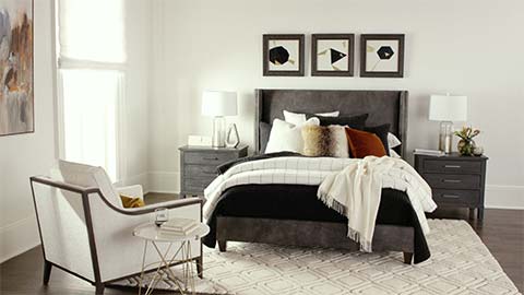 Colton Leather Headboard lazy Product Video Thumbnail