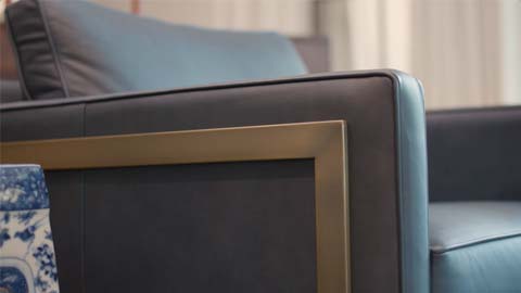 Harley Leather Lounge Chair lazy Product Video Thumbnail